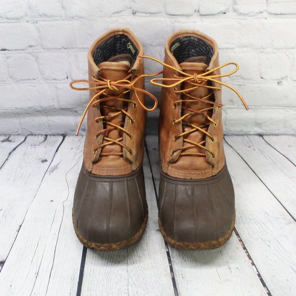 LL Bean Gore-Tex Insulated Duck Bean Boots Size 9 - Picture 5 of 9